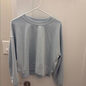 Light Blue Lululemon Sweatshirt